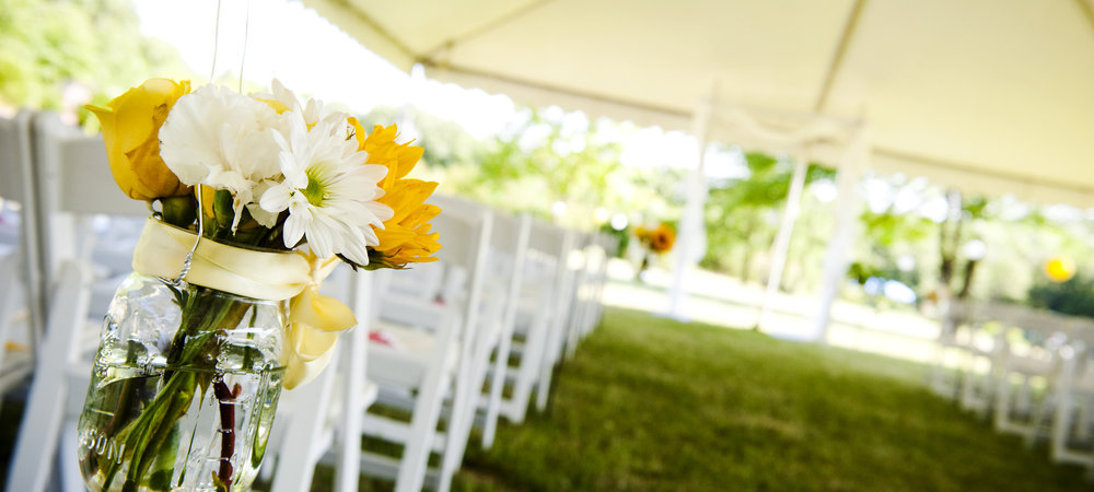 outdoor event tent rental 1000x450 - Party Planning Tips for the Rainy Season
