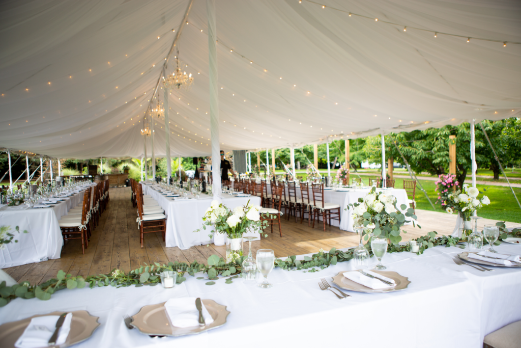 wedding tent 1024x683 - Our 5 Favorite Tent Rental Applications