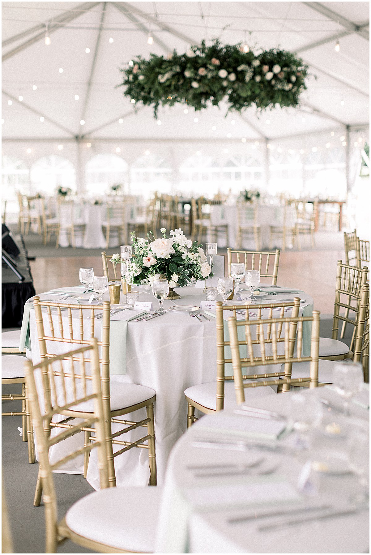 Summer Wedding at Tusculum Farms 0256 - Tables and Chairs